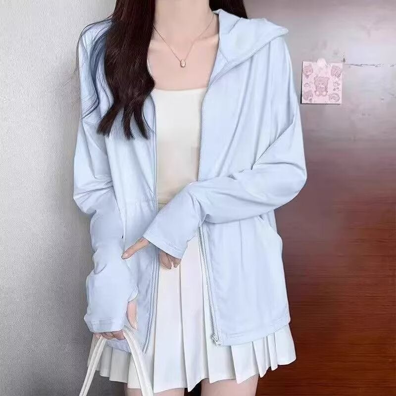 New Jacket 2025 Sports Outdoor Breathable Summer Sun Protection Clothing For Women Anti-Uv Cool Sun Protection Clothing Slimming Style - Image 1